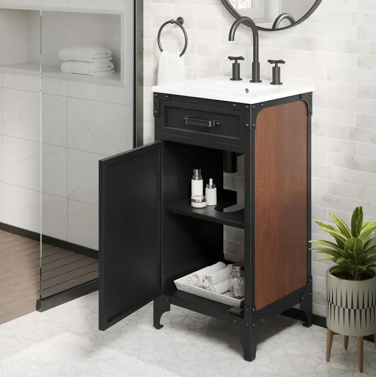 Steamforge 18" Bathroom Vanity