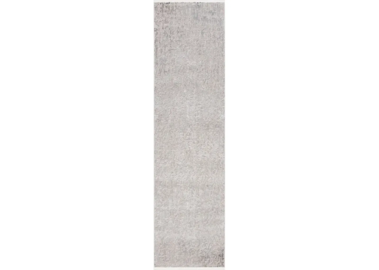 PLATINUM 554 Grey 2'-2' X 8' Runner Rug