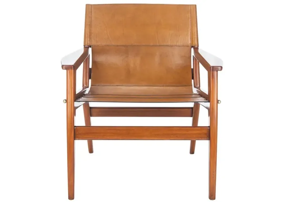 Culkin Leather Sling Chair