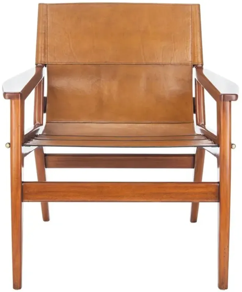 Culkin Leather Sling Chair