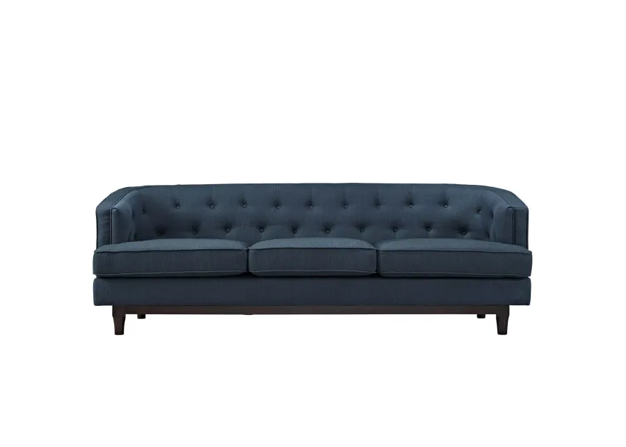 Coast Upholstered Fabric Sofa