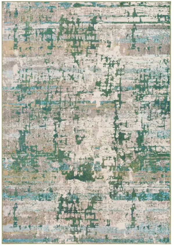 MADISON 469 GREEN  3' x 5' Small Rectangle Rug