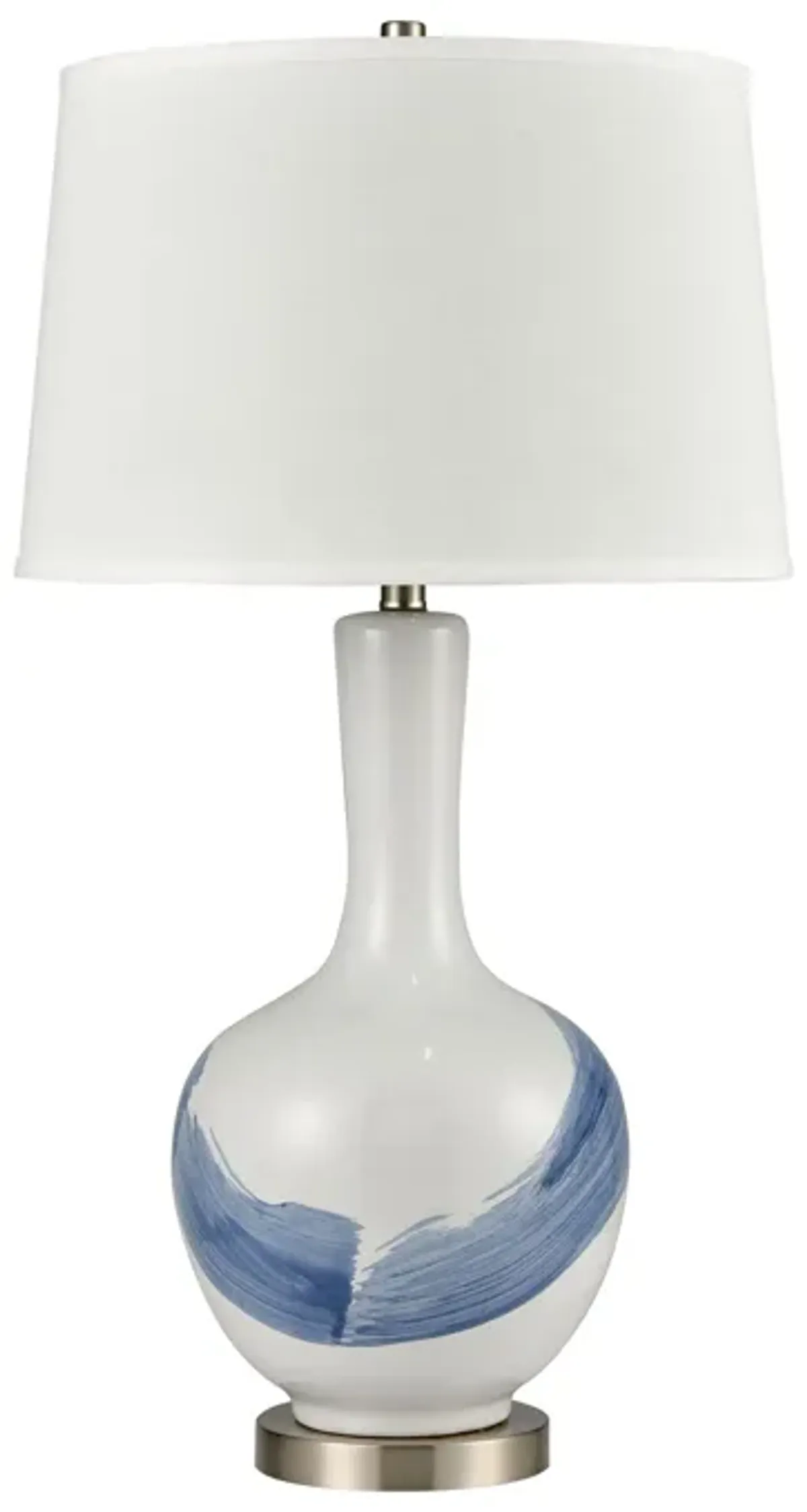 Kircubbin 32" High 1-Light Table Lamp - Blue