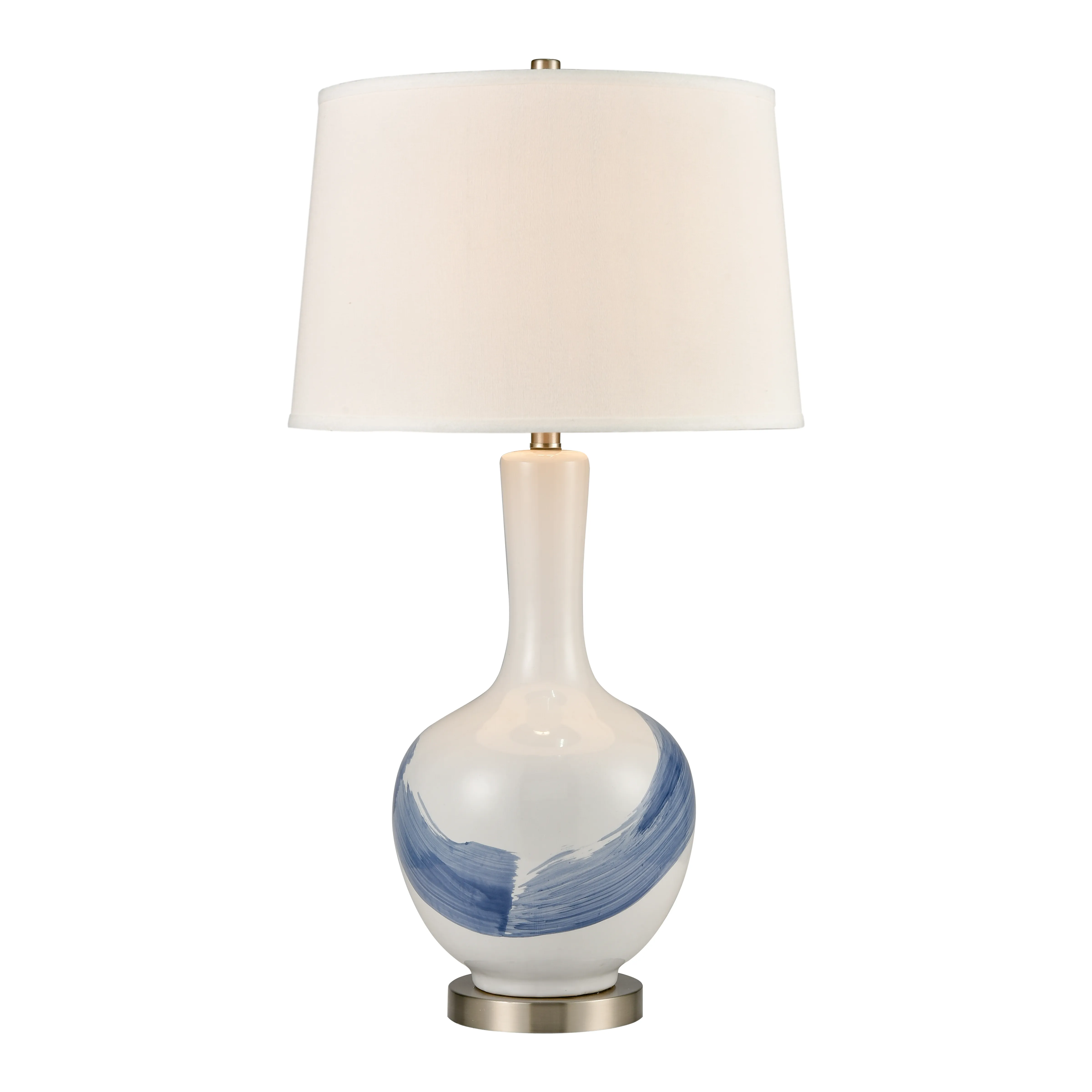 Kircubbin 32" High 1-Light Table Lamp - Blue