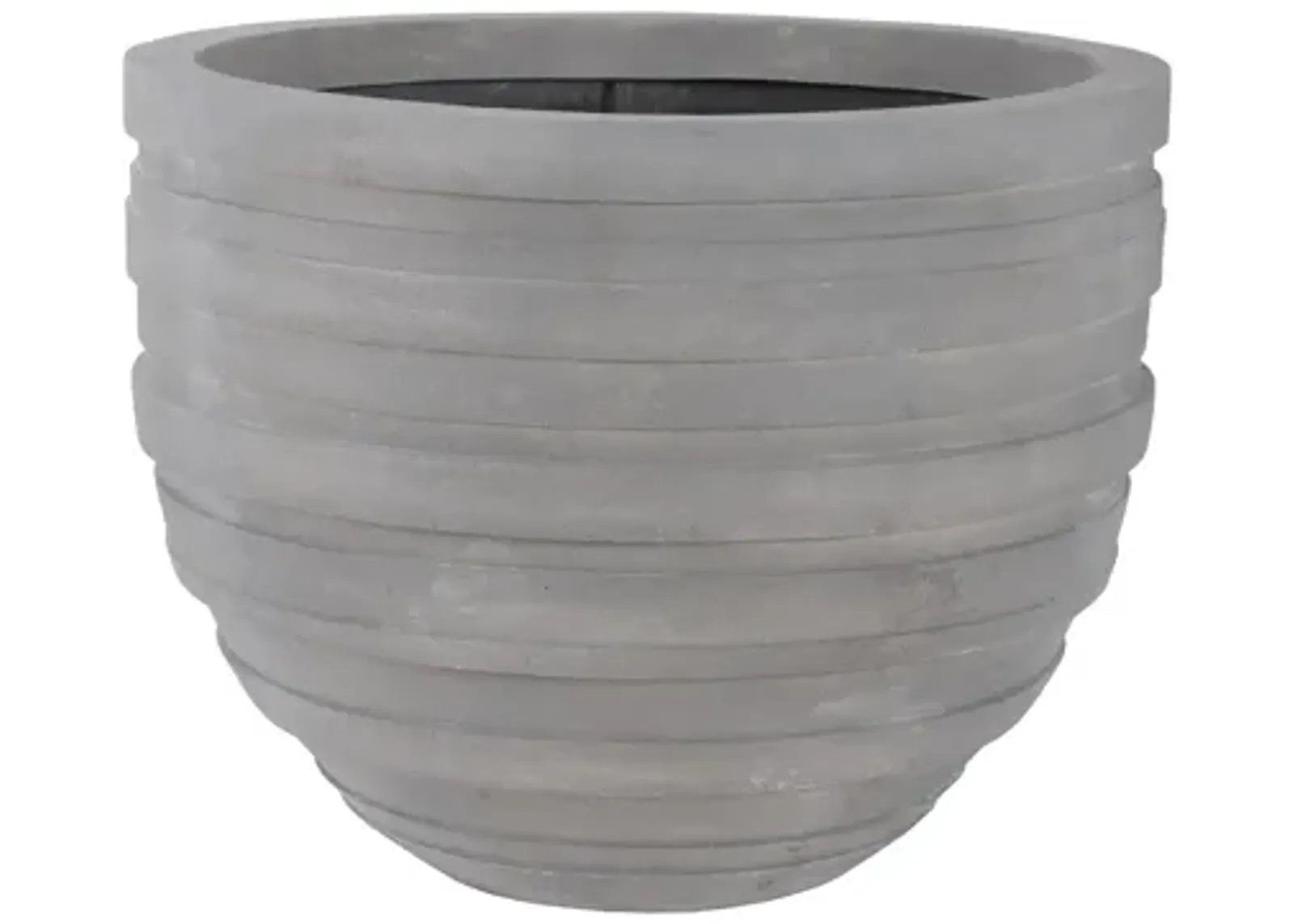 June Planter, Raw Gray, LG