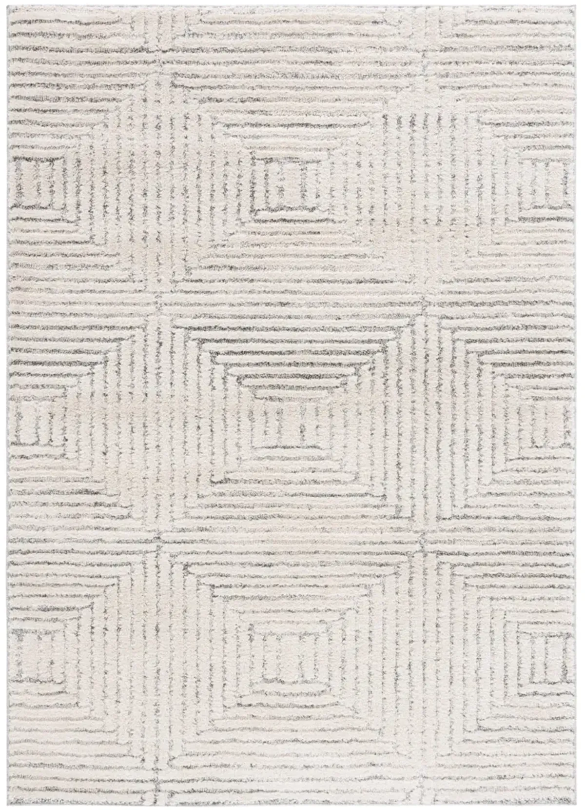 MARTHA STEWART 0756 IVORY  4' x 6' Small Rectangle Rug