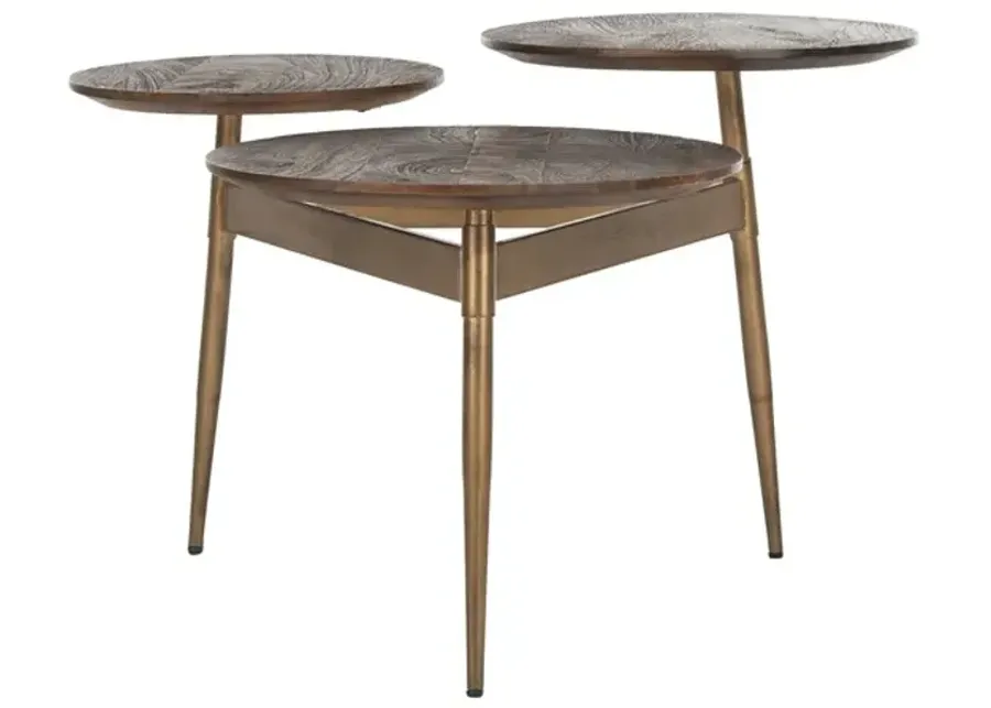 Ian 3-Circle Accent Table