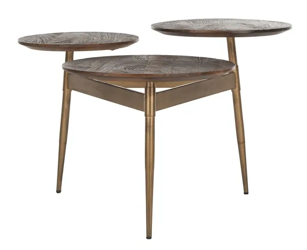 Ian 3-Circle Accent Table