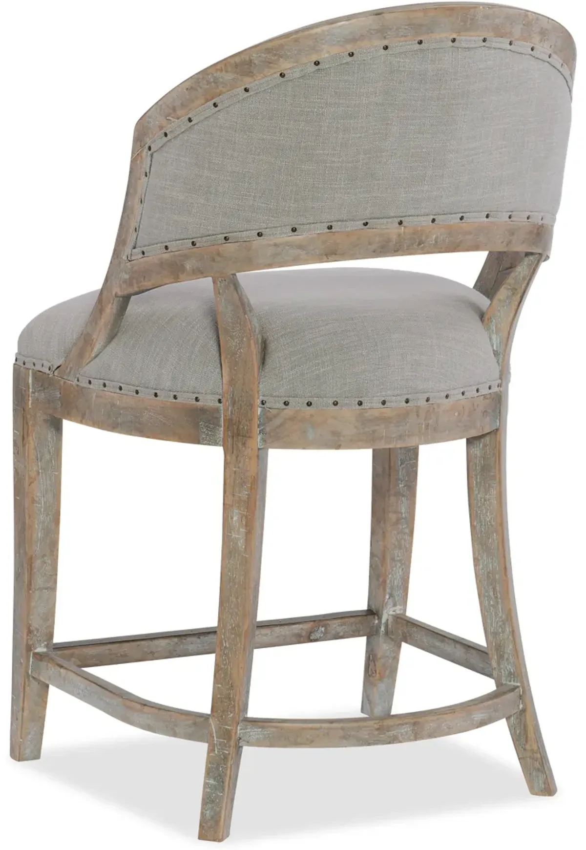 Boheme Garnier Barrel Back Counter Stool