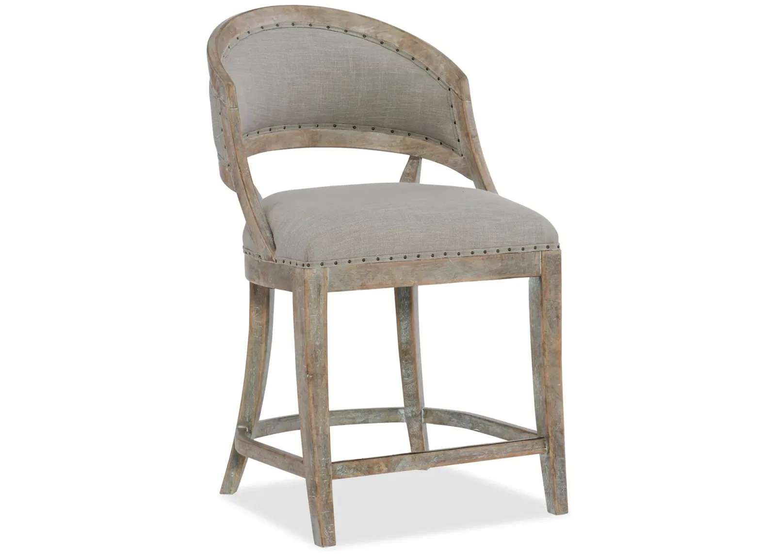 Boheme Garnier Barrel Back Counter Stool