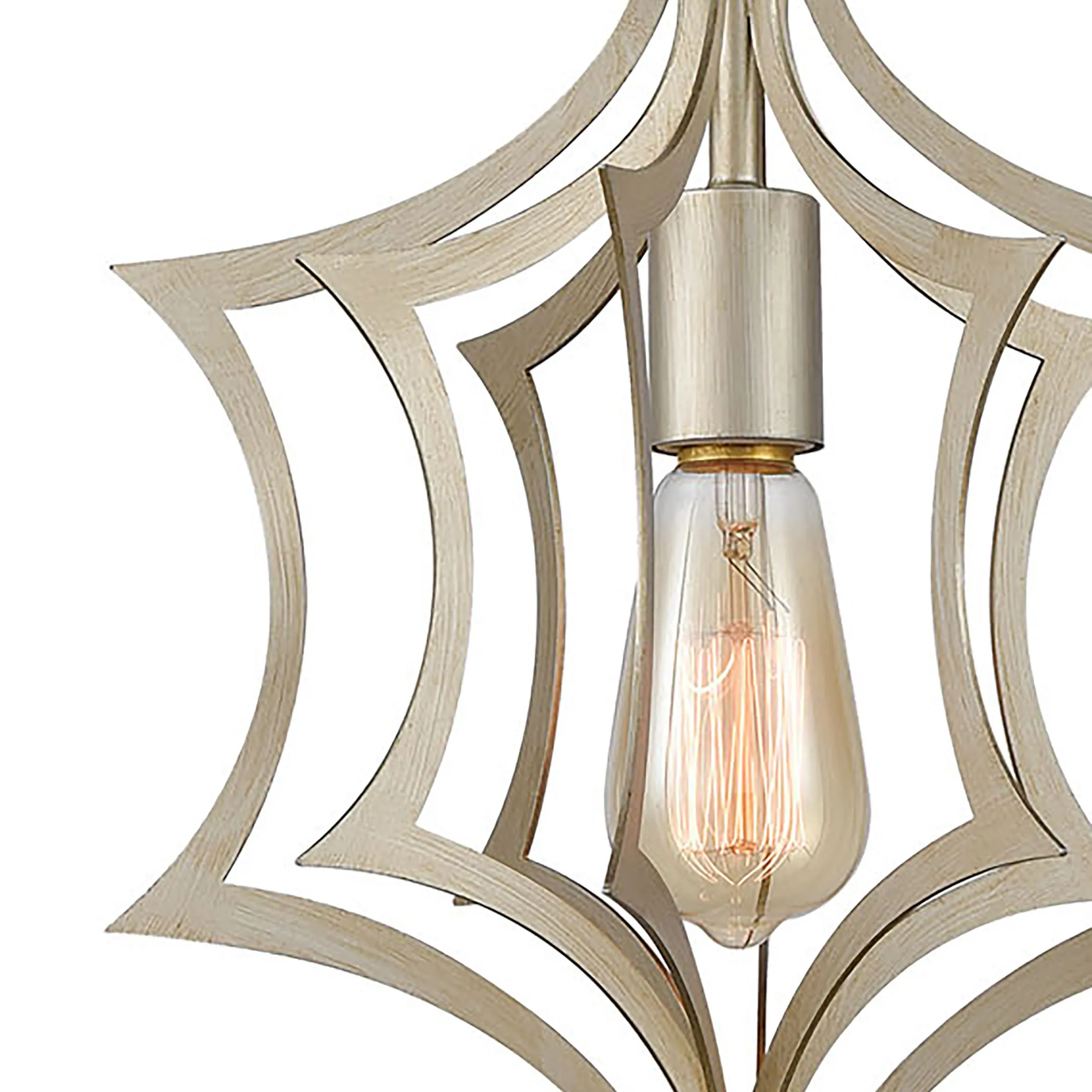 Delray 11" Wide 1-Light Mini Pendant - Aged Silver