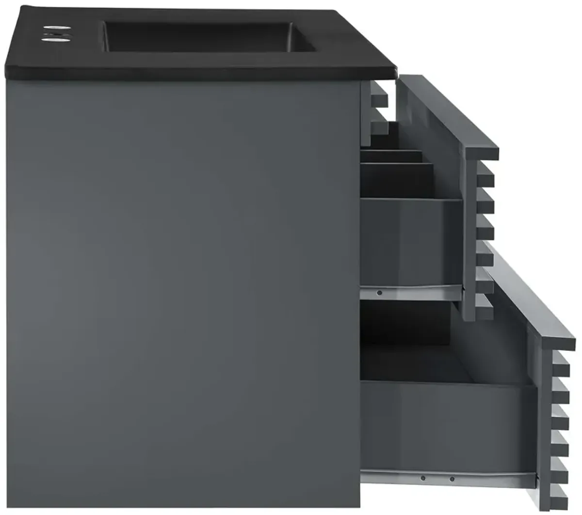 Render 36" Wall-Mount Bathroom Vanity