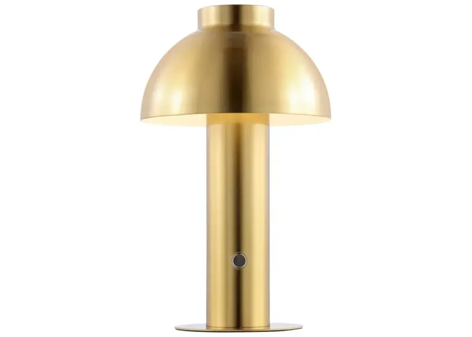 NIARA, 11.5 INCH, BRASS, IRON, RECHARGEABLE LED TABLE LAMP?