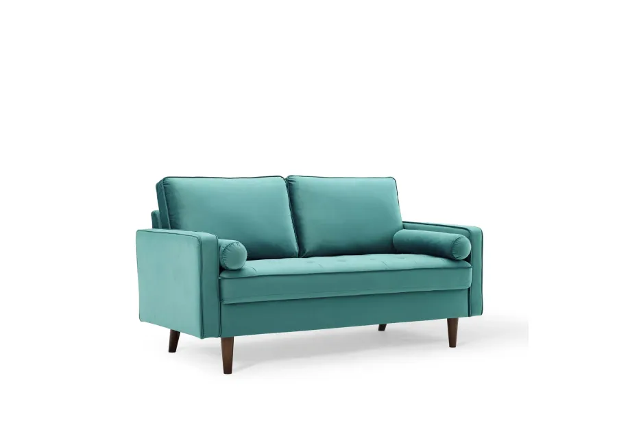 Valour Performance Velvet Loveseat