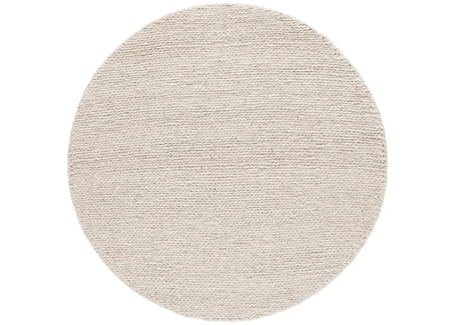 NATURA 254 LIGHT BEIGE 6' x 6' Round Round Rug