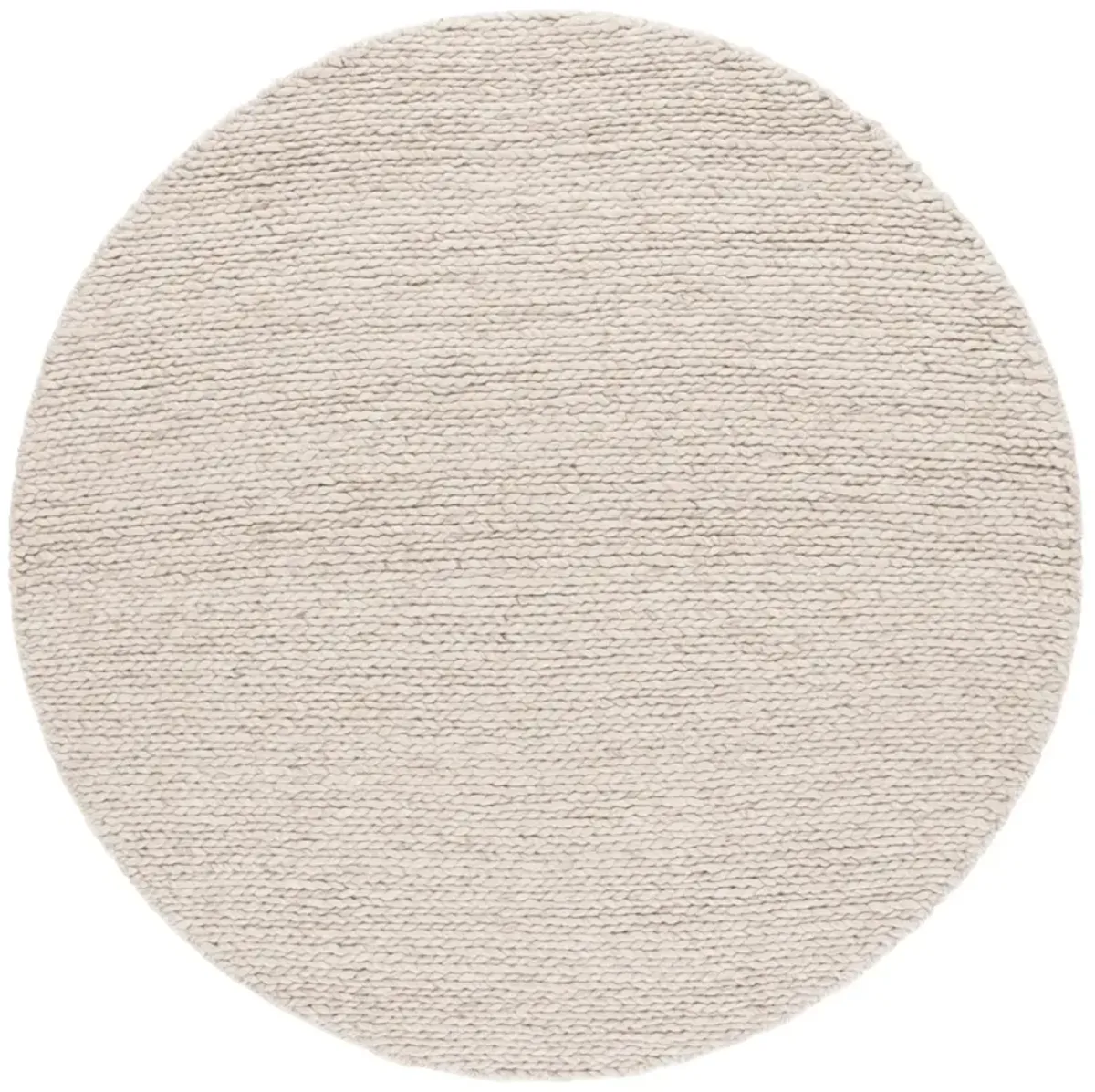 NATURA 254 LIGHT BEIGE 6' x 6' Round Round Rug