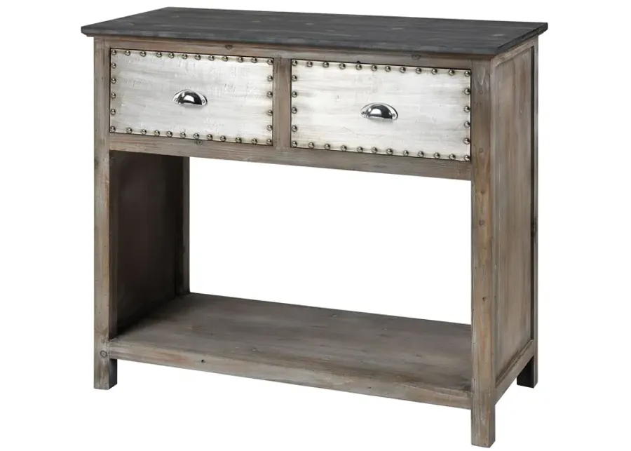 Mississippi Queen 2-Drawer Console Table