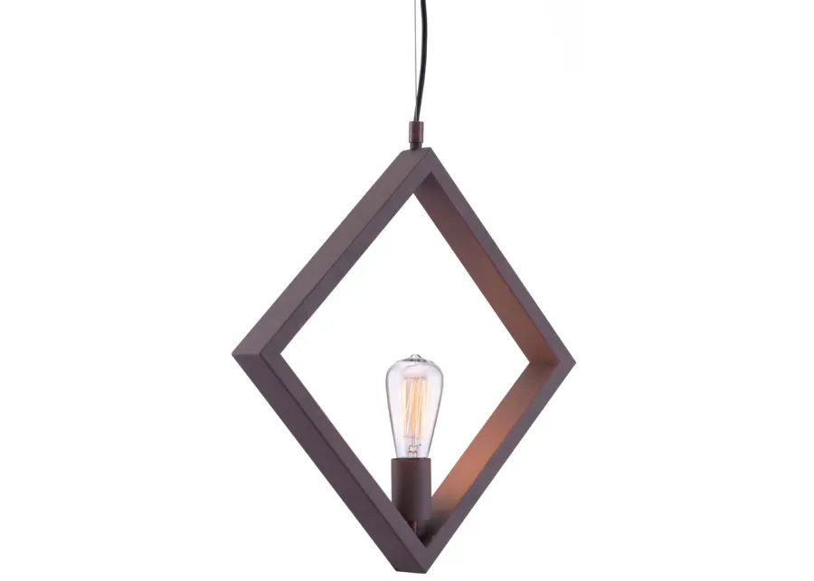 Rotorura Ceiling Lamp Rust