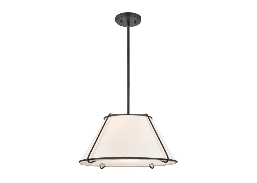 Regalia 18" Wide 1-Light Pendant - Oil Rubbed Bronze