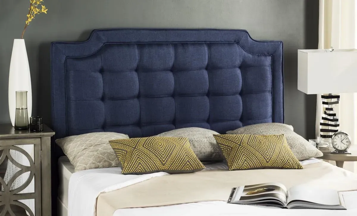 Sapphire Tufted Linen Headboard