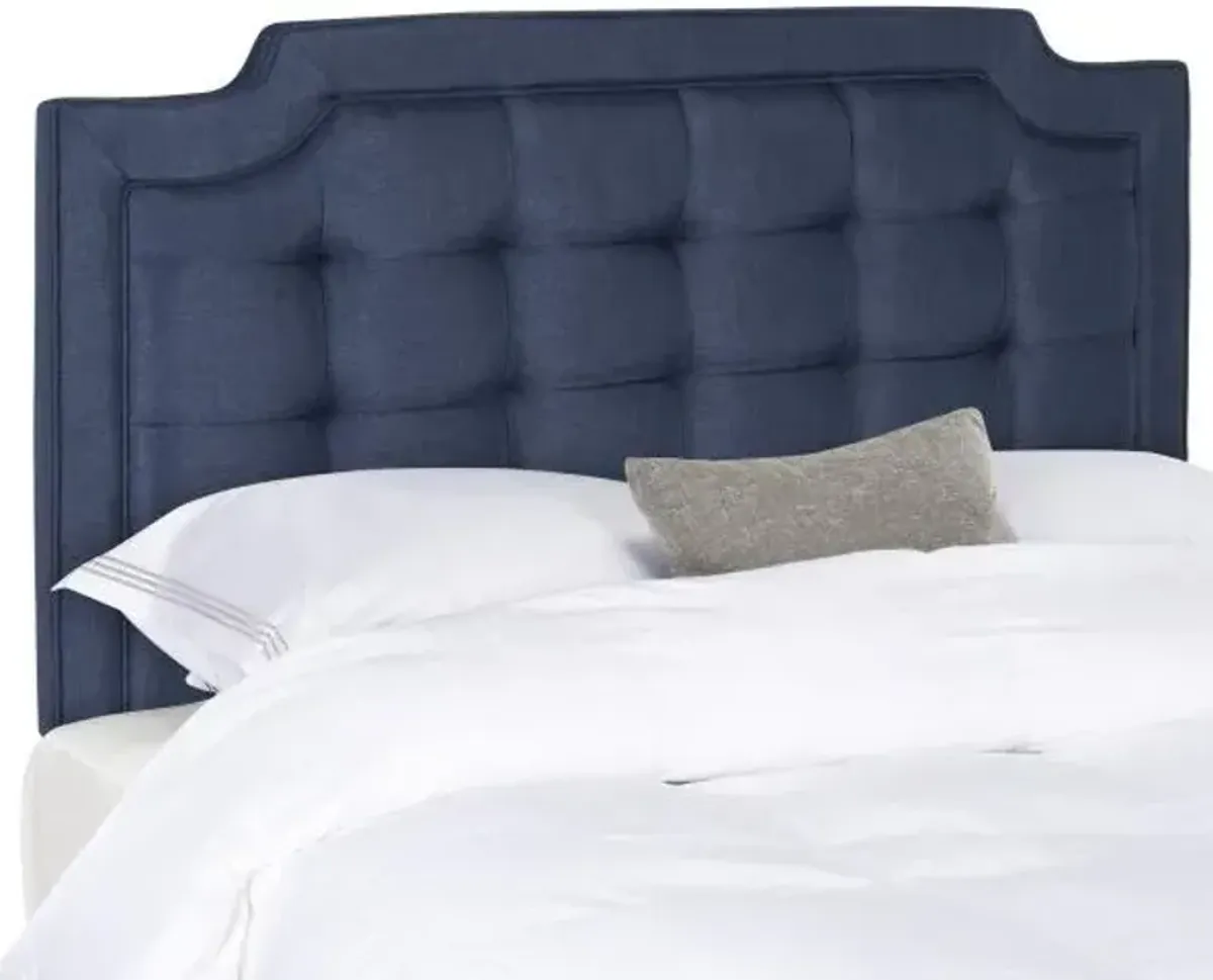 Sapphire Tufted Linen Headboard