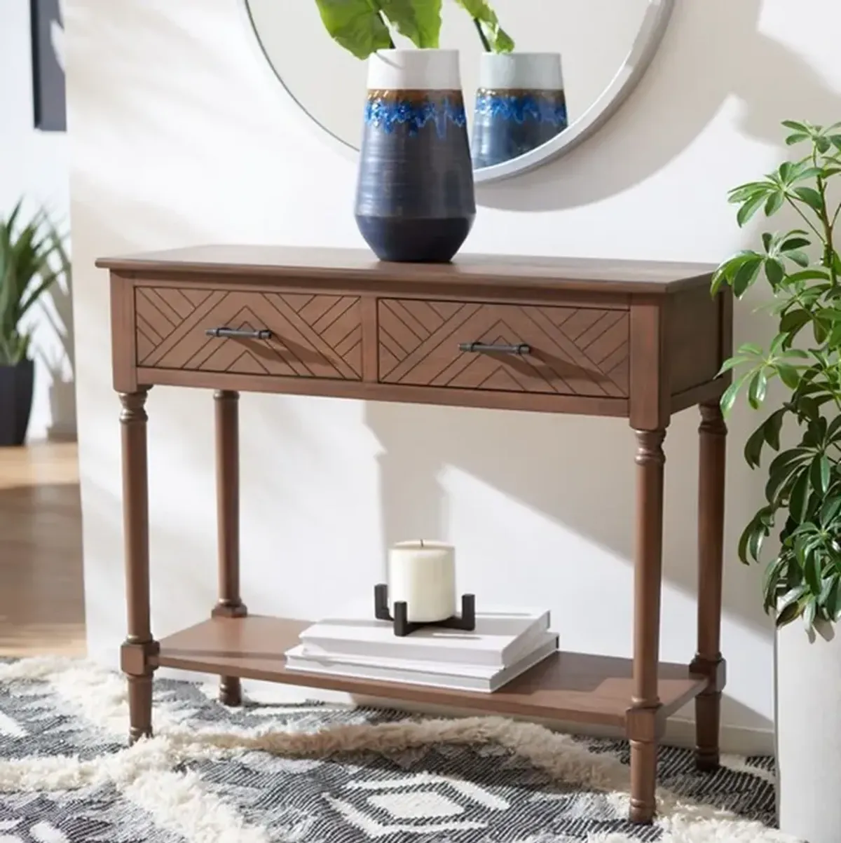 PEYTON 2 DRAWER CONSOLE TABLE