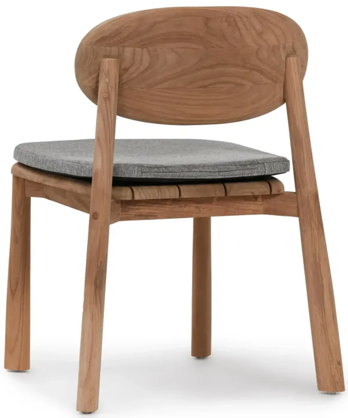 Aston Natural Teak Wood Outdoor Dining Chair