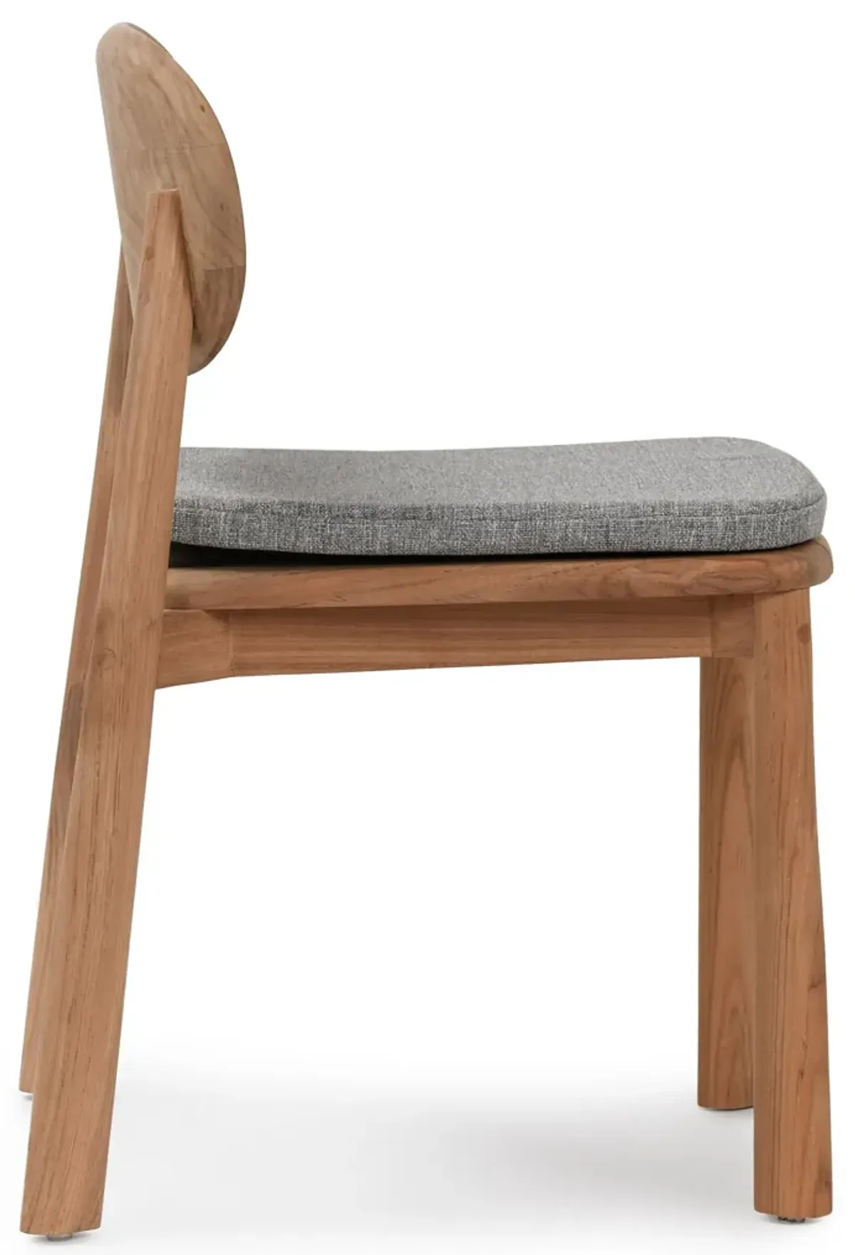 Aston Natural Teak Wood Outdoor Dining Chair