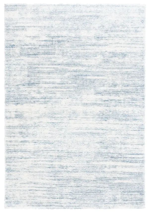 TAHOE SHAG 653 BLUE  5' x 7' Medium Rectangle Rug