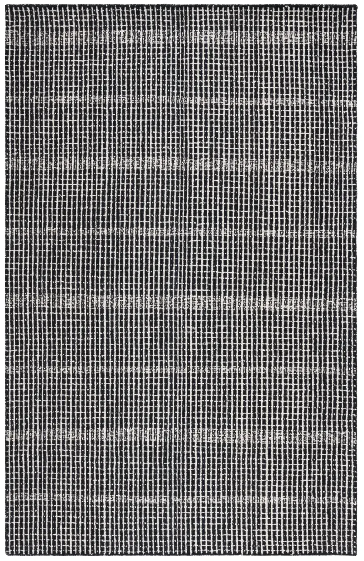 ABSTRACT 482 BLACK  2'-3' x 4' Accent Rug