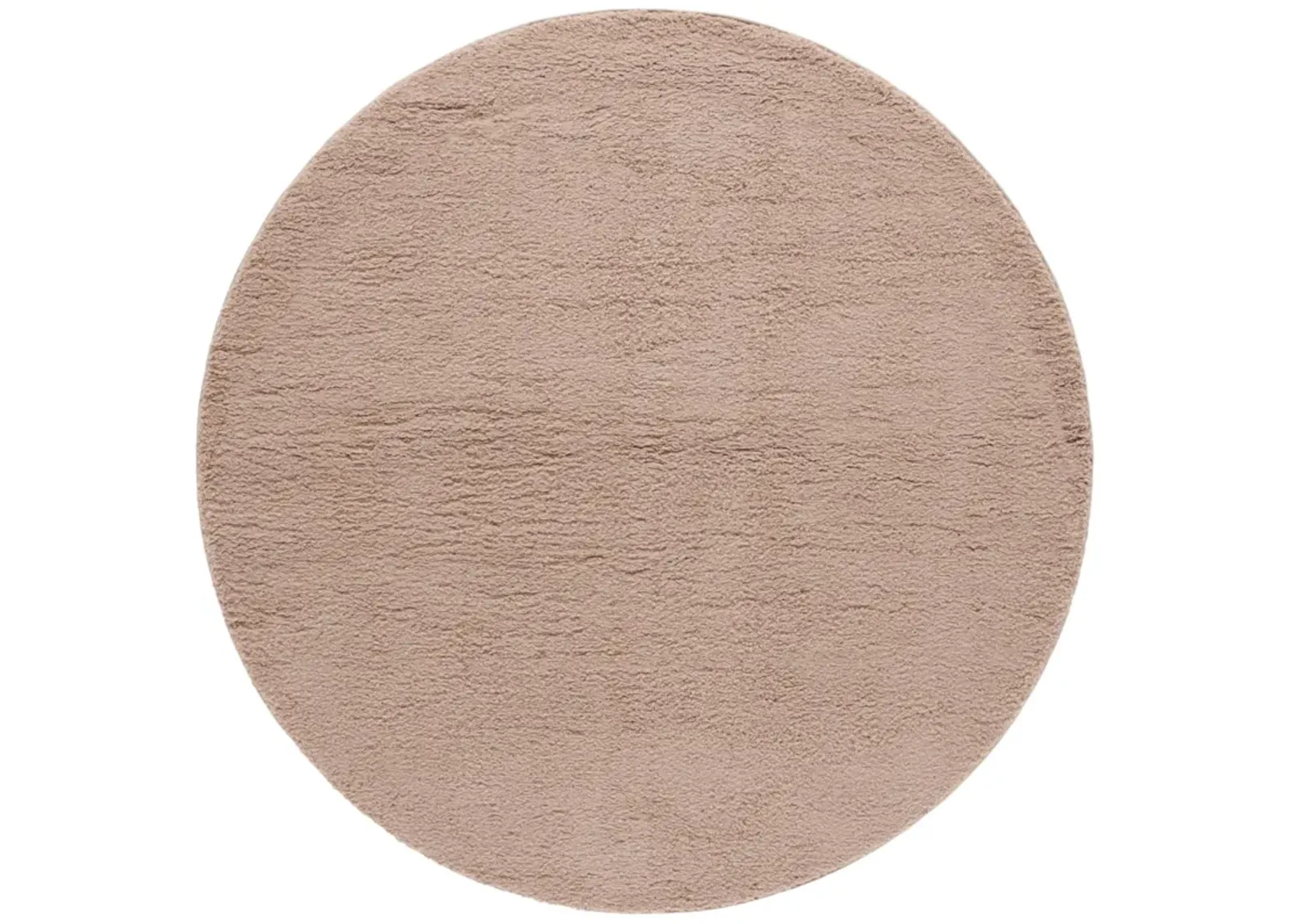 RUMI SHAG 120 BEIGE 6'-7' x 6'-7' Round Round Rug