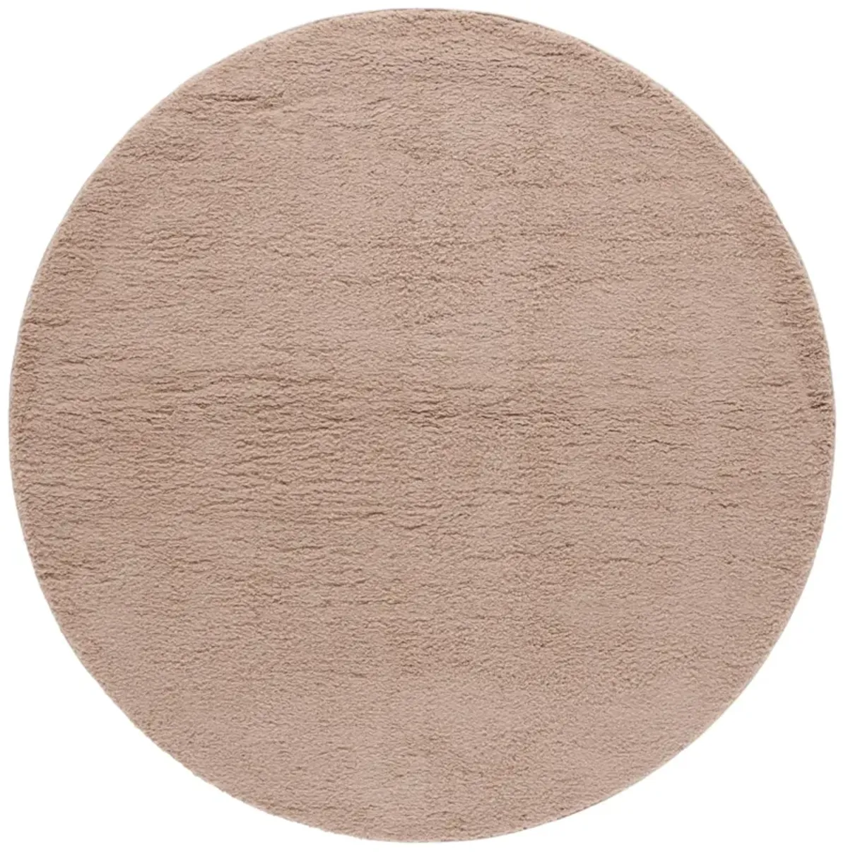 RUMI SHAG 120 BEIGE 6'-7' x 6'-7' Round Round Rug