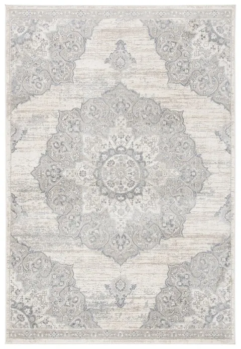 Brentwood 802 Ivory / Beige 3' X 5' Small Rectangle Powerloomed Rug