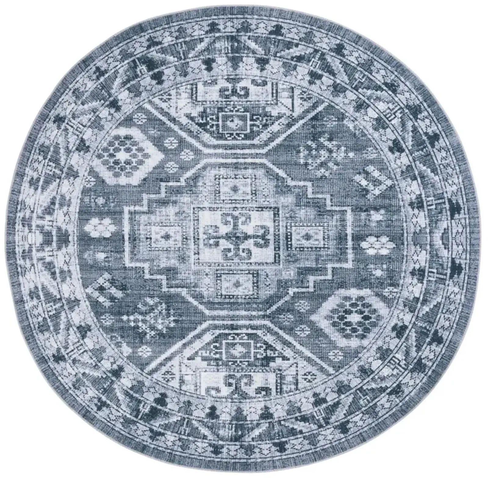 ARIZONA 108 Green 6' X 6' Round Round Rug