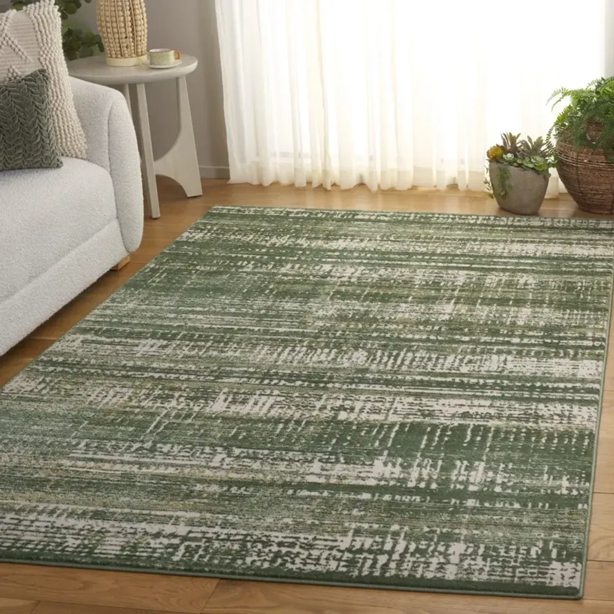 PRESTIGE 128 IVORY  4' x 6' Small Rectangle Rug