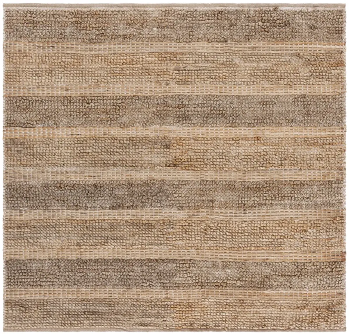 NATURAL FIBER Hand Woven 6' x 6' Square area rug