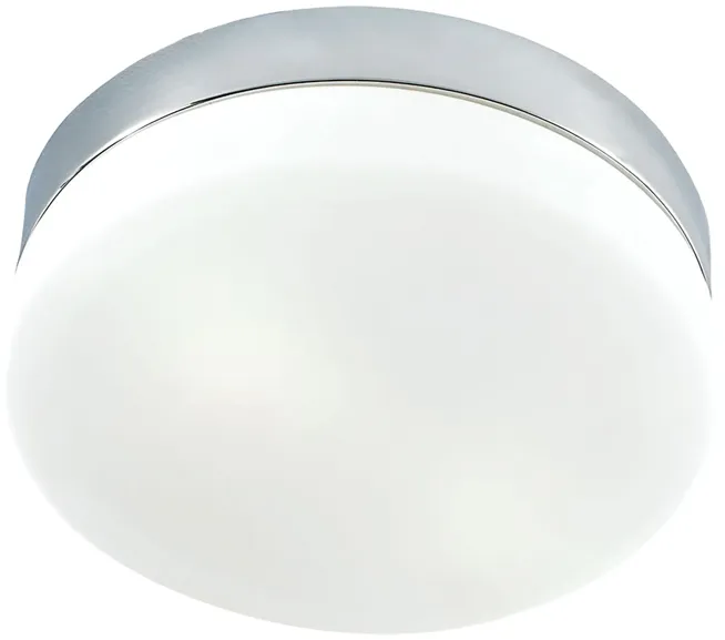 Disc LED 11" Wide 1-Light Flush Mount - Chrome