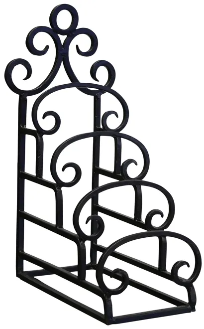 Symphony 4 Plate Rack - Rustic