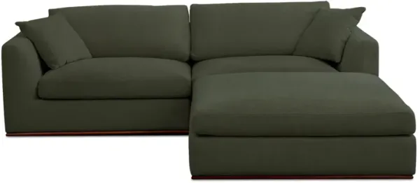 Rue Nook Modular Sectional Dark Green