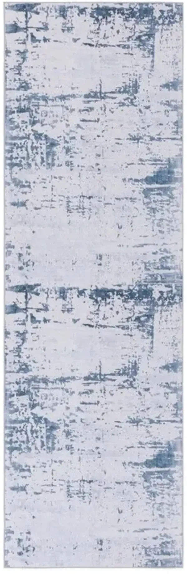 TACOMA 864 M/W S/R Blue  2'-6' X 8' Runner Rug