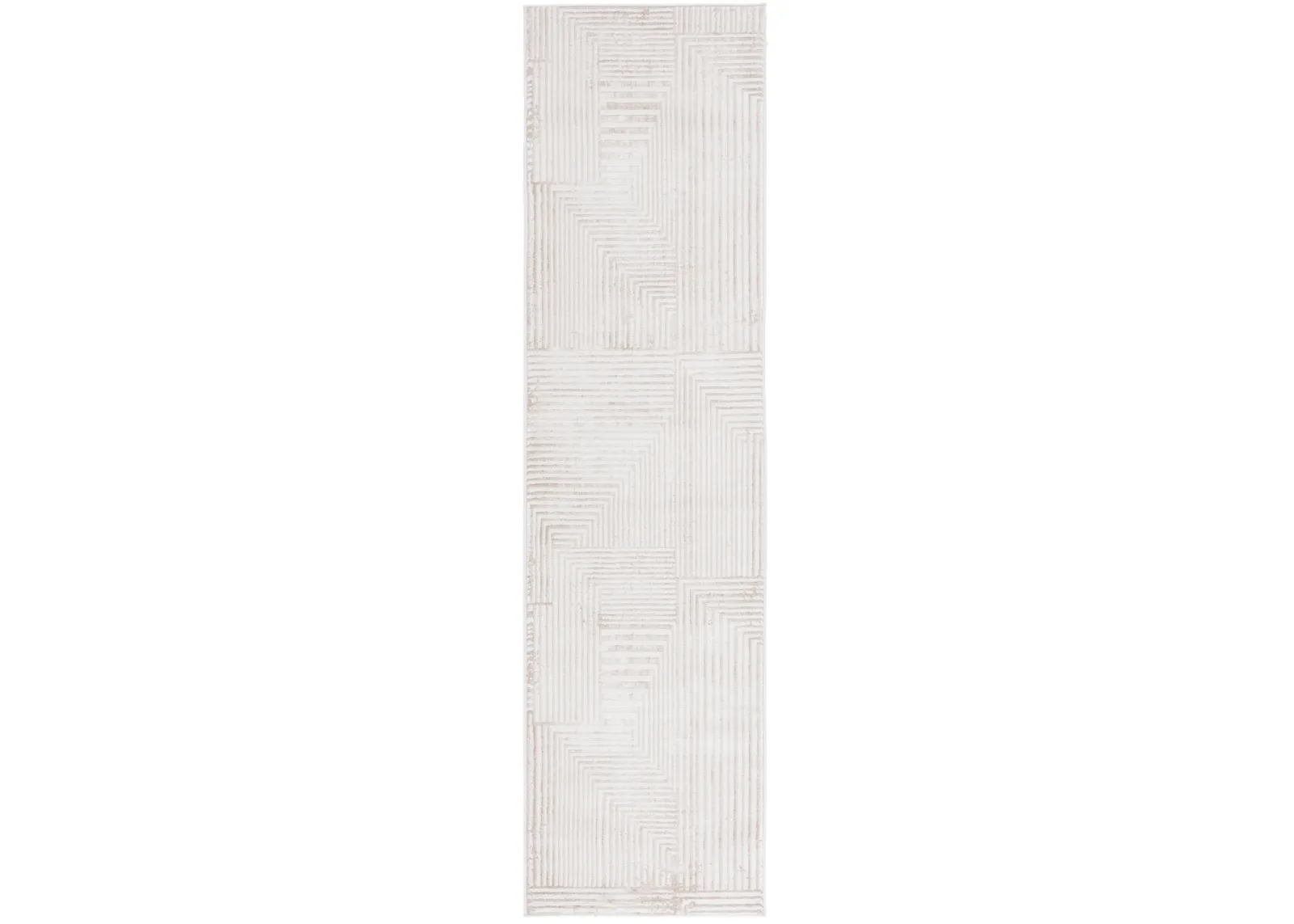 ETERNAL 240 IVORY  2'-2' x 8' Runner Rug