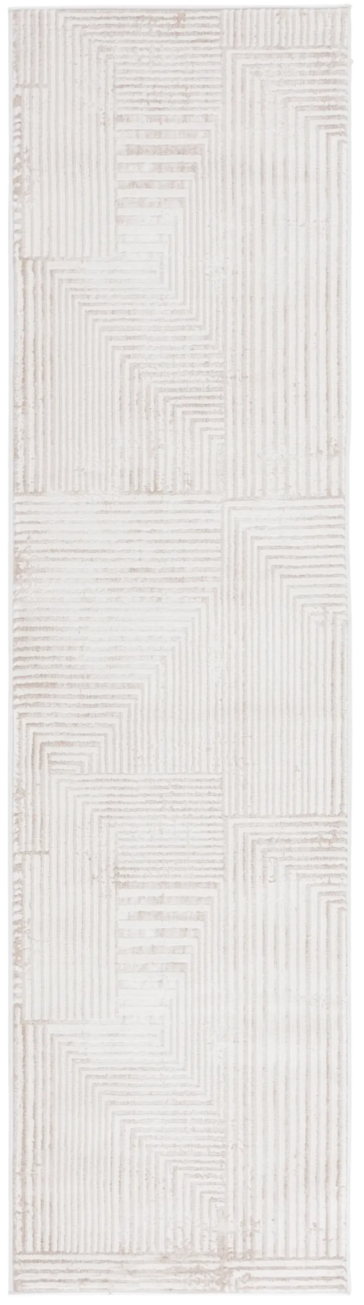 ETERNAL 240 IVORY  2'-2' x 8' Runner Rug