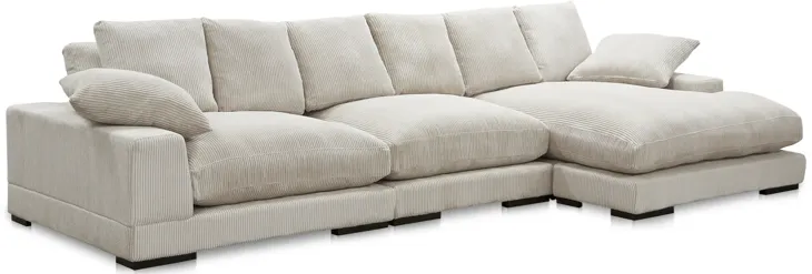 Plunge Large Sectional Cappuccino