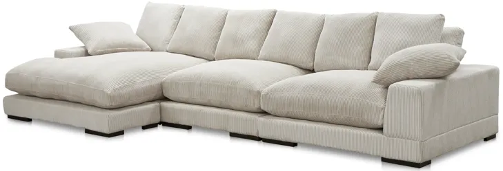 Plunge Large Sectional Cappuccino