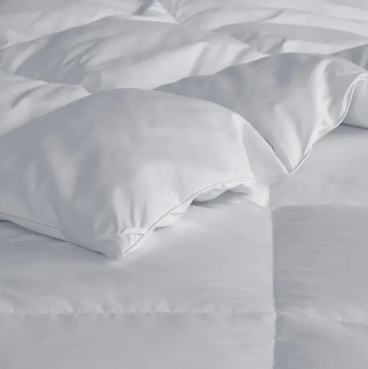 Heavy Warmth Goose Feather and Down Oversize Comforter