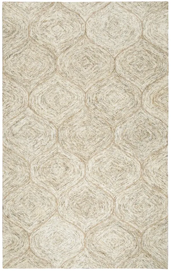 Brindleton Brown/Ivory Tweed Wool 9'x12' Rectangle Rug
