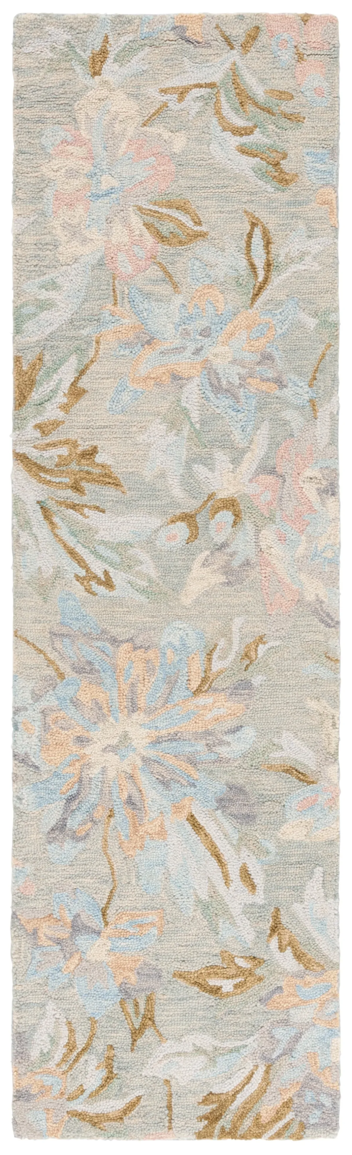 JARDIN 351 GREY  2'-3' x 8' Runner Rug