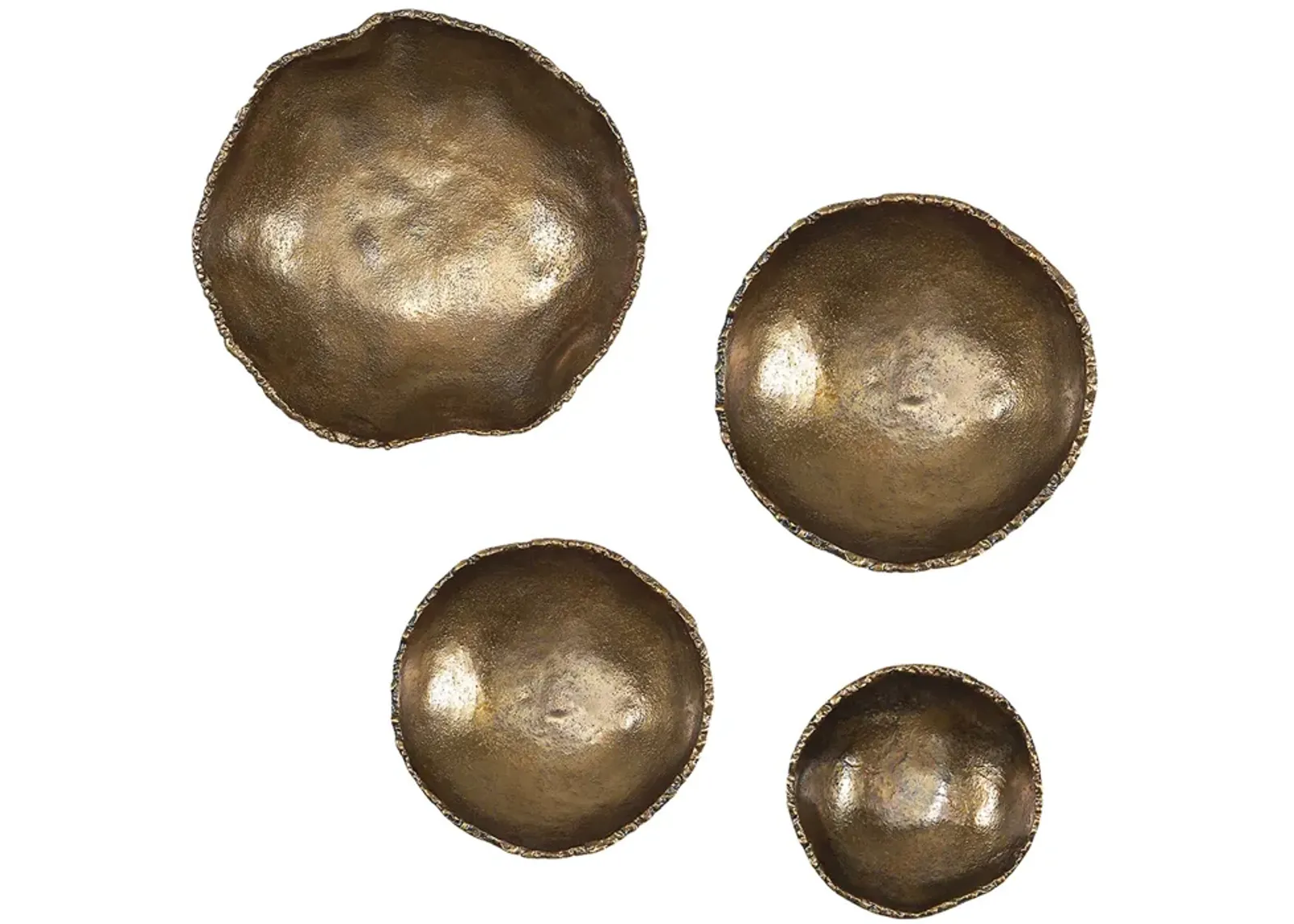 Lucky Coins Wall Decor - Set of 4