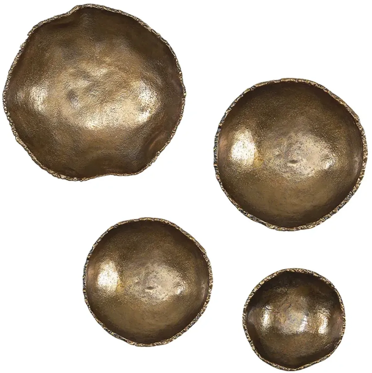 Lucky Coins Wall Decor - Set of 4