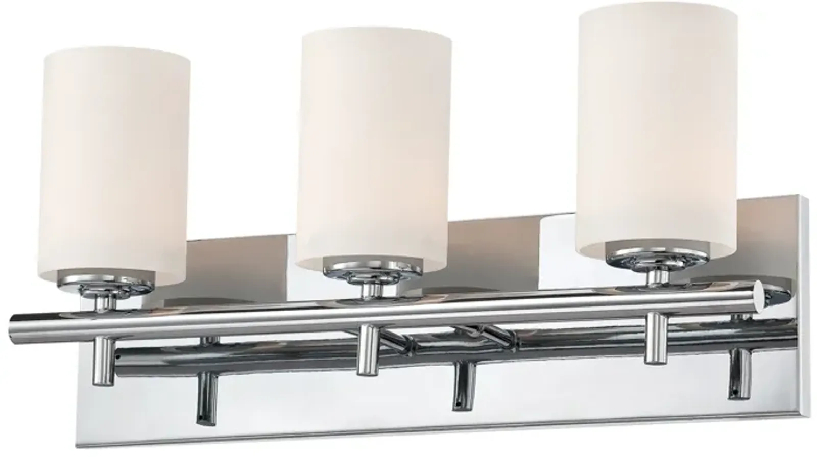 Barro 19" Wide 3-Light Vanity Light - Chrome